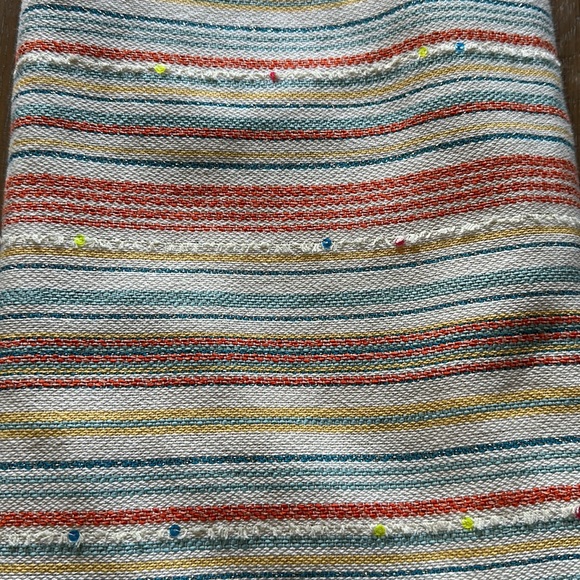 Gorgeous Bill Blass New York designer Multi Stripe high waisted skirt $425 NWT - Picture 9 of 10